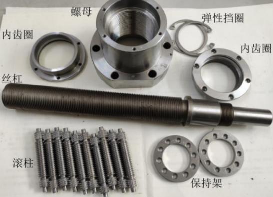 Planetary Roller Screw and Its Related Structure Disassembly. Source of Image Guosen Securities.jpg Planetary Roller Screw and Its Related Structure Disassembly. Source of Image Guosen Securities.jpg